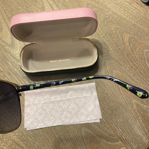 Kate Spade Black Cat-Eye Sunglasses - Picture 3 of 8